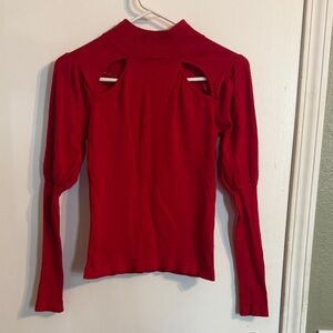 Nikka K Elegant Red Women's Top size XS